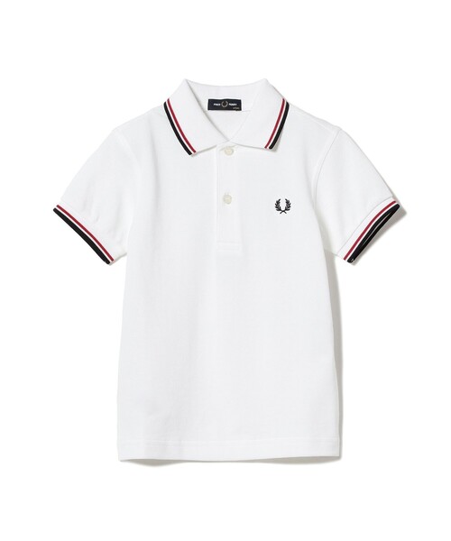 こども ビームス（コドモビームス）の「FRED PERRY / Twin Tipped ポロシャツ 23（2～9才）（ポロシャツ・キッズ・チャコールグレー/ブラック/ホワイト/ネイビー・2-3/4-5/6-7/8-9）」の12枚目の写真