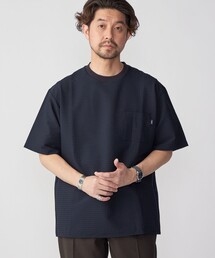 SHIPS | SHIPS: COOLMAX(R) シアサッカー ストライプ クルーネック Tシャツ(Tシャツ/カットソー)