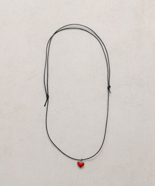 Harpo（アルポ）の「【HARPO（アルポ）】ハートネックレス（ネックレス・レディース・ホワイト/ブラック/ネイビー/ブルー系その他/レッド・FREE）」の10枚目の写真