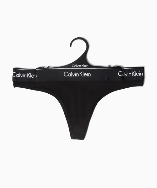 Calvin Klein（カルバン・クライン）の「Calvin Klein/カルバンクライン ウェスト ロゴ Tバック ショーツ（ショーツ・レディース・グレー/ブラック/ブルー/ライトブルー/ブラック系/オリーブ/ホワイト・M/L/XS/S/XL）」の4枚目の写真