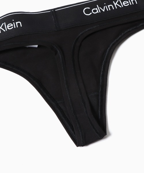 Calvin Klein（カルバン・クライン）の「Calvin Klein/カルバンクライン ウェスト ロゴ Tバック ショーツ（ショーツ・レディース・グレー/ブラック/ブルー/ライトブルー/ブラック系/オリーブ/ホワイト・M/L/XS/S/XL）」の9枚目の写真