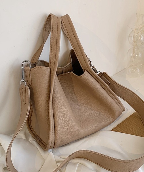 fd style(エフディ スタイル)の「2waysミニバケットバッグ(ショルダーバッグ・レディース・Black/Beige/M.Brn/White・FREE)」の14枚目の写真