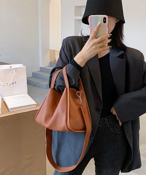 fd style(エフディ スタイル)の「2waysミニバケットバッグ(ショルダーバッグ・レディース・Black/Beige/M.Brn/White・FREE)」の9枚目の写真