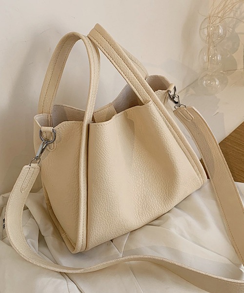 fd style(エフディ スタイル)の「2waysミニバケットバッグ(ショルダーバッグ・レディース・Black/Beige/M.Brn/White・FREE)」の7枚目の写真