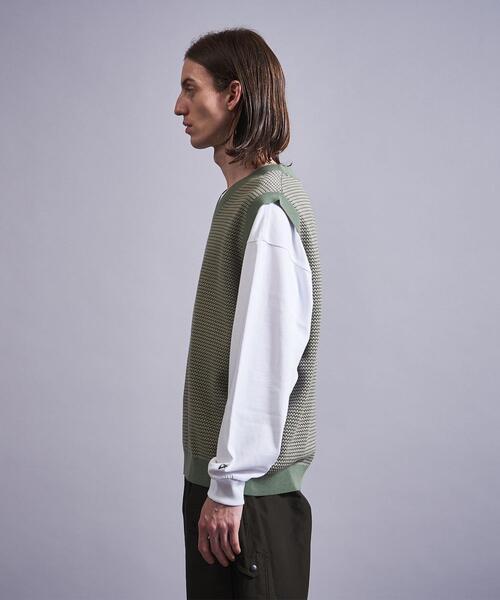 MONKEY TIME（モンキータイム）の「＜monkey time＞ COTTON JACQUARD V