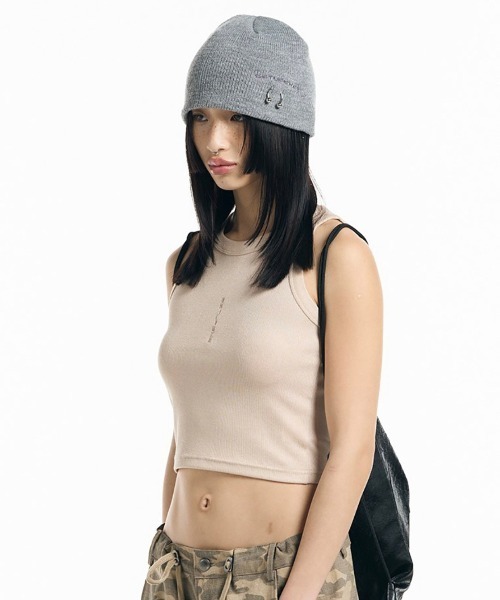 SETUP-EXE★韓国★日本未入荷★人気 Side piercing Beanie 4色 SETUP-EXE☆韓国☆日本未入荷☆人気 Side piercing Beanie 4色