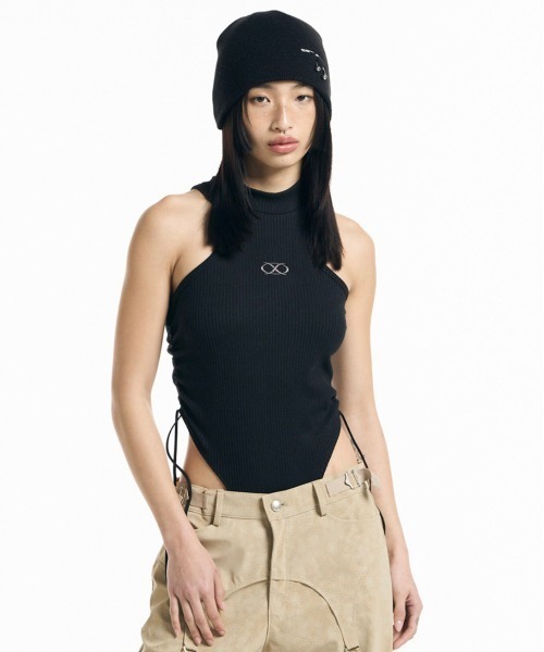 SETUP-EXE★韓国★日本未入荷★人気 Side piercing Beanie 4色 SETUP-EXE☆韓国☆日本未入荷☆人気 Side piercing Beanie 4色