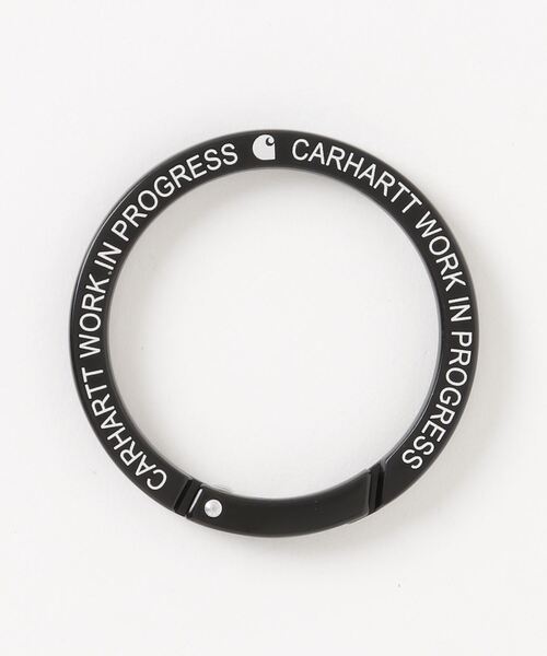 Carhartt WIP(カーハートダブリューアイピー)の「Carhartt WIP/カーハートダブリューアイピー ROUND CARABINER I032015(キーホルダー・メンズ・ブラック/セージグリーン・FREE)」の3枚目の写真