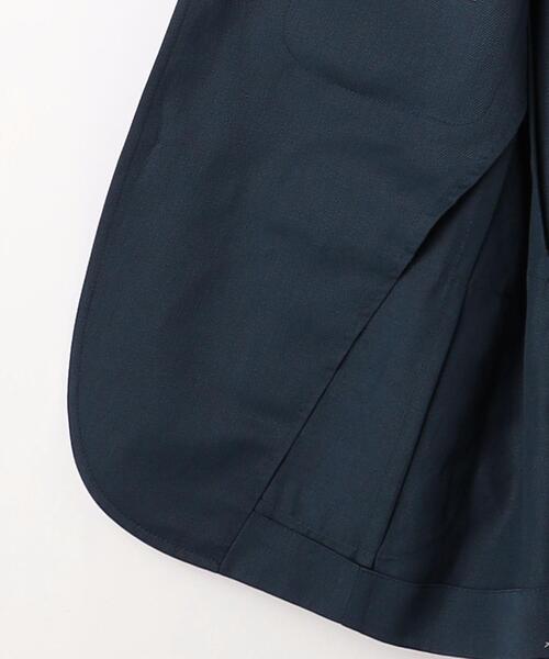 green label relaxing（グリーンレーベルリラクシング）の「麻混カルゼ 3B ジャケット（テーラードジャケット・メンズ・ダークグレー/モカ/ネイビー・L/XL/S/M）」の15枚目の写真