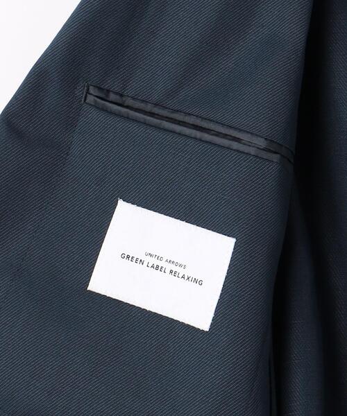 green label relaxing（グリーンレーベルリラクシング）の「麻混カルゼ 3B ジャケット（テーラードジャケット・メンズ・ダークグレー/モカ/ネイビー・L/XL/S/M）」の12枚目の写真