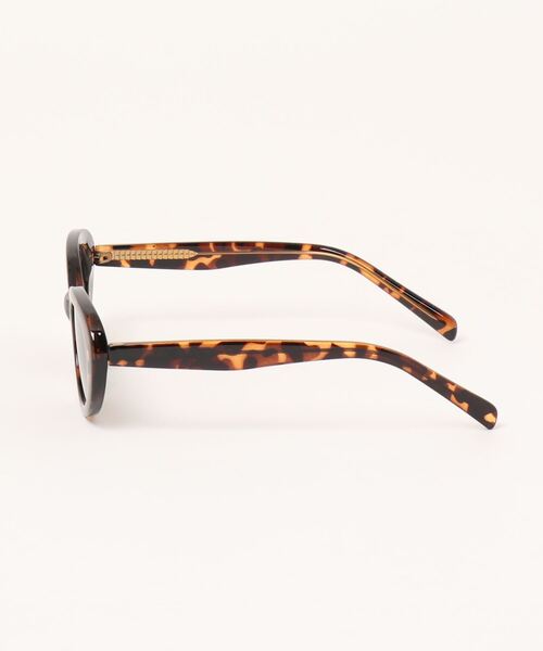 JUMELLE（ジュメロ）の「オーバルサングラス（サングラス・レディース・ブラウン・FREE）」の6枚目の写真