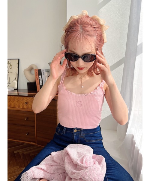 JUMELLE（ジュメロ）の「オーバルサングラス（サングラス・レディース・ブラウン・FREE）」の3枚目の写真