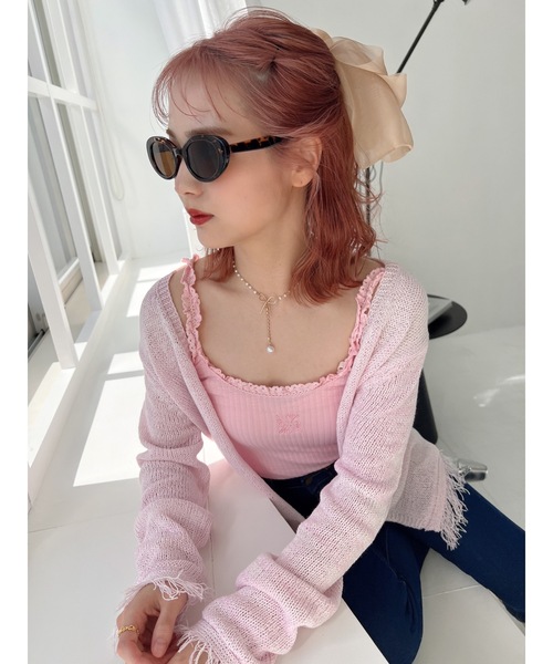 JUMELLE（ジュメロ）の「オーバルサングラス（サングラス・レディース・ブラウン・FREE）」の4枚目の写真