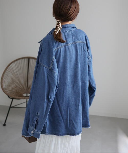 ap retro（アプレトロ）の「シアークリンクルワンピース / バックリボン（ワンピース・レディース・グリーン/ブラック/ブルー/オフホワイト・FREE）」の10枚目の写真