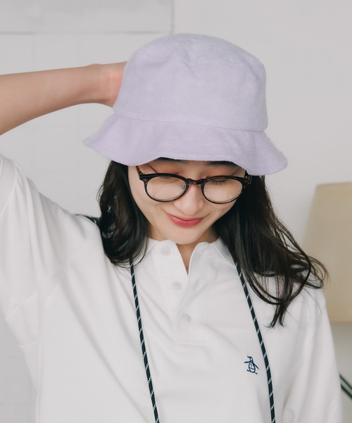 milsa（ミルサ）の「milsa/ミルサ キラキラ サマー パイルバケット ハット（ハット・レディース・パープル/ブルー/ブラック/オレンジ・FREE）」の20枚目の写真