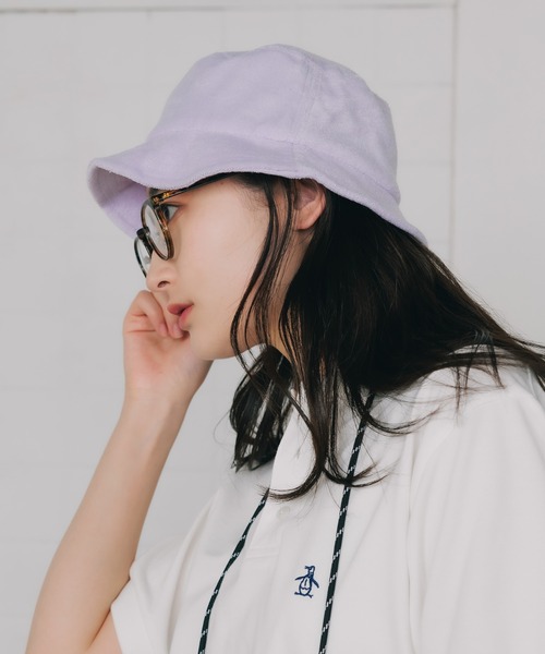 milsa（ミルサ）の「milsa/ミルサ キラキラ サマー パイルバケット ハット（ハット・レディース・パープル/ブルー/ブラック/オレンジ・FREE）」の21枚目の写真