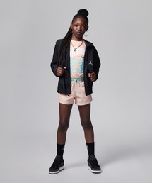 JORDAN BRAND（ジョーダンブランド）の「ジョーダン アイコン プレー ブロックド ショートパンツ ジュニア (ガールズ) ショートパンツ / Jordan Icon Play Blocked Shorts Big Kids' (Girls) Shorts＜130-160cm 展開＞（その他パンツ・キッズ）」