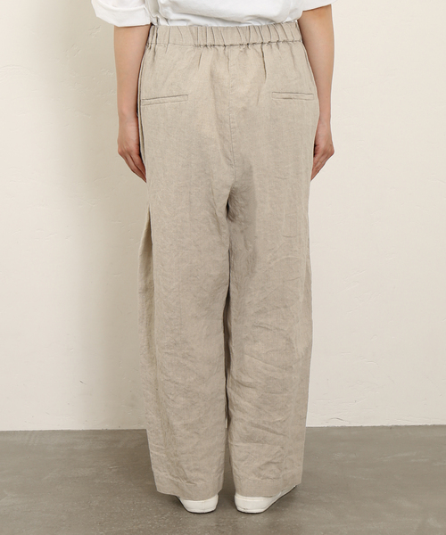 セール】リネンワッシャー イージーパンツ（その他パンツ
