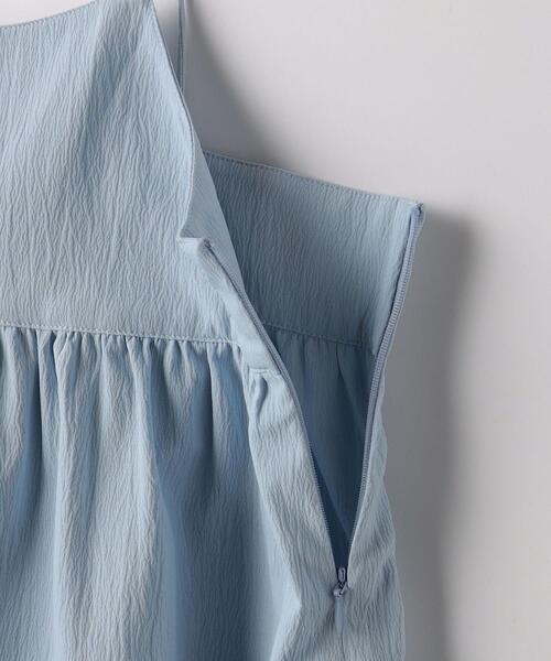 green label relaxing(グリーンレーベルリラクシング)の「TJ テレコノースリ×キャミソール セット 110cm-130cm(Tシャツ/カットソー・キッズ・シャーベット/ライトブルー・S130/XS110)」の20枚目の写真