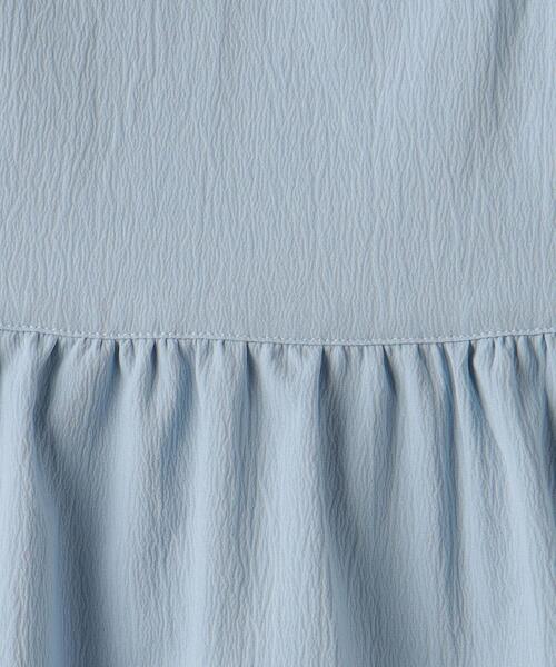 green label relaxing(グリーンレーベルリラクシング)の「TJ テレコノースリ×キャミソール セット 110cm-130cm(Tシャツ/カットソー・キッズ・シャーベット/ライトブルー・S130/XS110)」の12枚目の写真