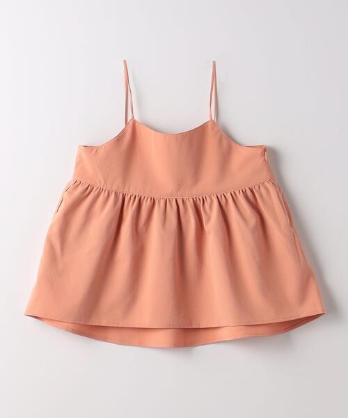 green label relaxing(グリーンレーベルリラクシング)の「TJ テレコノースリ×キャミソール セット 110cm-130cm(Tシャツ/カットソー・キッズ・シャーベット/ライトブルー・S130/XS110)」の17枚目の写真