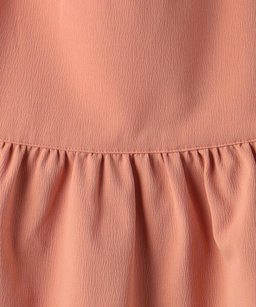 green label relaxing(グリーンレーベルリラクシング)の「TJ テレコノースリ×キャミソール セット 110cm-130cm(Tシャツ/カットソー・キッズ・シャーベット/ライトブルー・S130/XS110)」の21枚目の写真