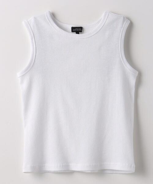 green label relaxing(グリーンレーベルリラクシング)の「TJ テレコノースリ×キャミソール セット 110cm-130cm(Tシャツ/カットソー・キッズ・シャーベット/ライトブルー・S130/XS110)」の13枚目の写真