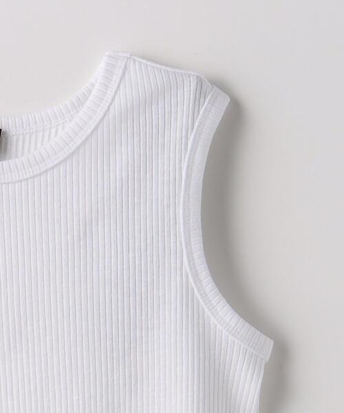 green label relaxing(グリーンレーベルリラクシング)の「TJ テレコノースリ×キャミソール セット 110cm-130cm(Tシャツ/カットソー・キッズ・シャーベット/ライトブルー・S130/XS110)」の18枚目の写真