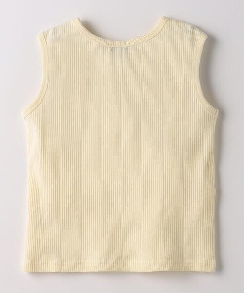 green label relaxing(グリーンレーベルリラクシング)の「TJ テレコノースリ×キャミソール セット 110cm-130cm(Tシャツ/カットソー・キッズ・シャーベット/ライトブルー・S130/XS110)」の22枚目の写真