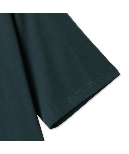 Guess(ゲス)の「Triangle Logo Tee ロゴTシャツ(Tシャツ/カットソー・メンズ・ホワイト/ブラック/ダークグリーン/ベージュ・MEDIUM/SMALL/LARGE/X-LARGE)」の8枚目の写真