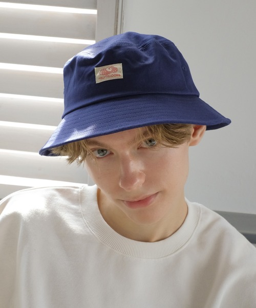 FRUIT OF THE LOOM(フルーツオブザルーム)の「NAME BUCKET HAT / バケット / ハット / カジュアル / ユニセックス / ワンポイント / シンプル(ハット・メンズ・ブラック/ネイビー/ベージュ・FREE)」の3枚目の写真