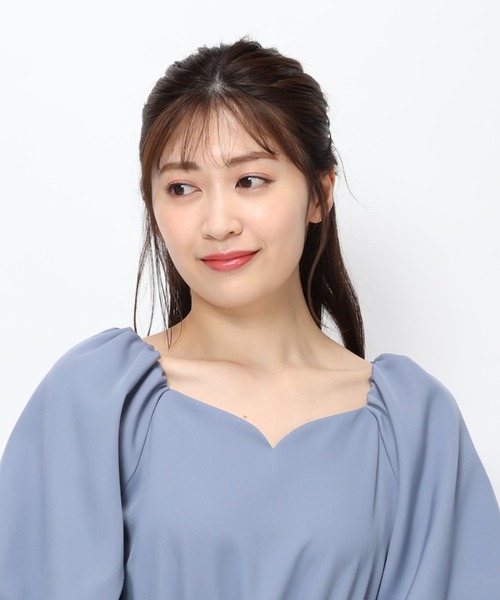 【セール】■2023春夏新作■ボリュームスリーブワンピース/MM327421（ワンピース）｜MISCH MASCH（ミッシュマッシュ）