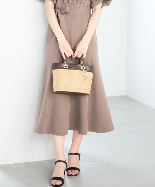 【セール】■2023春夏新作■ボリュームスリーブワンピース/MM327421（ワンピース）｜MISCH MASCH（ミッシュマッシュ）