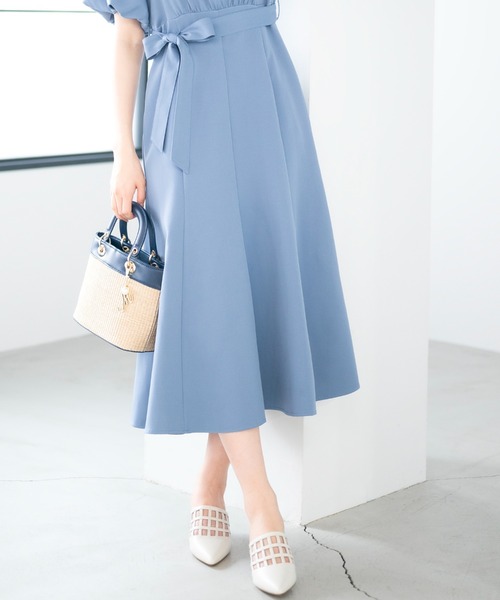 【セール】■2023春夏新作■ボリュームスリーブワンピース/MM327421（ワンピース）｜MISCH MASCH（ミッシュマッシュ）