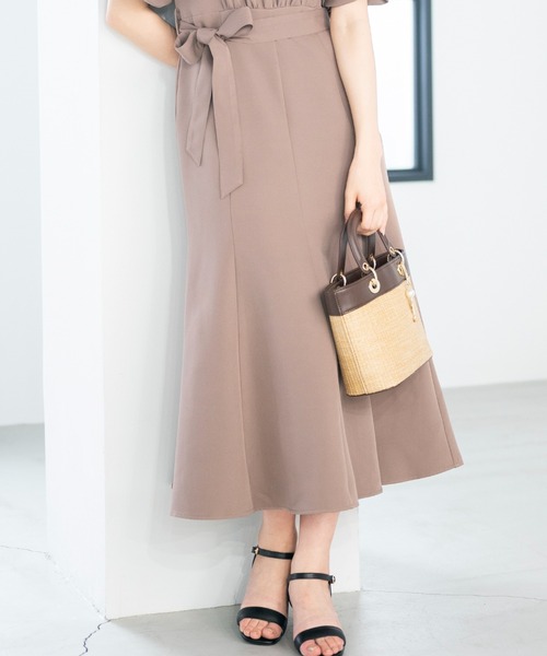 【セール】■2023春夏新作■ボリュームスリーブワンピース/MM327421（ワンピース）｜MISCH MASCH（ミッシュマッシュ）