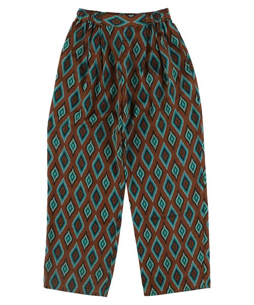 Green　Parks（グリーンパークス）の「アート柄イージーパンツ（その他パンツ・レディース・チャコールグレー/ブルー/ブラウン/パープル・FREE）」の11枚目の写真