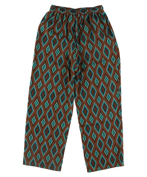 Green　Parks（グリーンパークス）の「アート柄イージーパンツ（その他パンツ・レディース・チャコールグレー/ブルー/ブラウン/パープル・FREE）」の12枚目の写真