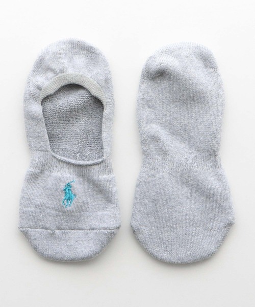 POLO RALPH LAUREN（ポロ ラルフ ローレン）の「【3足セット】POLO RALPH LAUREN レディース 足底パイル アーチサポート ワンポイント カバーソックス 93246911（ソックス/靴下・レディース・ホワイト/ブラック/その他4/マルチ・23-25cm）」の5枚目の写真