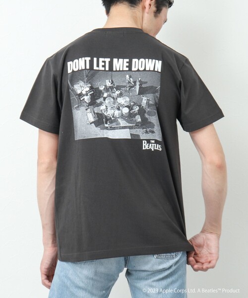 GOOD ROCK SPEED（グッドロックスピード）の「【Good Rock Speed/グッドロックスピード】THE BEATLES 別注バンドTシャツ（Tシャツ/カットソー・メンズ・ホワイト/ブラック・S/M/L）」の2枚目の写真
