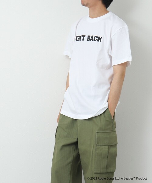 GOOD ROCK SPEED（グッドロックスピード）の「【Good Rock Speed/グッドロックスピード】THE BEATLES 別注バンドTシャツ（Tシャツ/カットソー・メンズ・ホワイト/ブラック・S/M/L）」の6枚目の写真