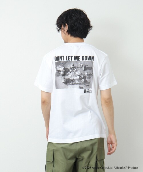 GOOD ROCK SPEED（グッドロックスピード）の「【Good Rock Speed/グッドロックスピード】THE BEATLES 別注バンドTシャツ（Tシャツ/カットソー・メンズ・ホワイト/ブラック・S/M/L）」の9枚目の写真