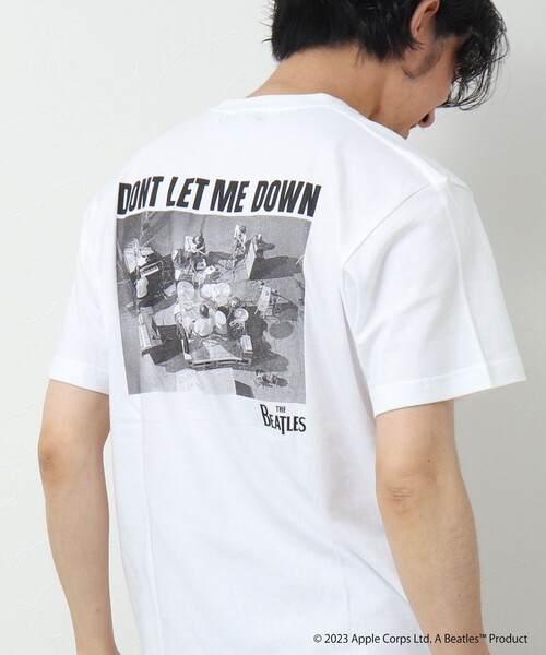GOOD ROCK SPEED（グッドロックスピード）の「【Good Rock Speed/グッドロックスピード】THE BEATLES 別注バンドTシャツ（Tシャツ/カットソー・メンズ・ホワイト/ブラック・S/M/L）」の3枚目の写真