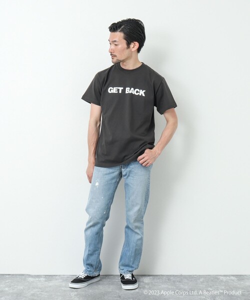 GOOD ROCK SPEED（グッドロックスピード）の「【Good Rock Speed/グッドロックスピード】THE BEATLES 別注バンドTシャツ（Tシャツ/カットソー・メンズ・ホワイト/ブラック・S/M/L）」の7枚目の写真