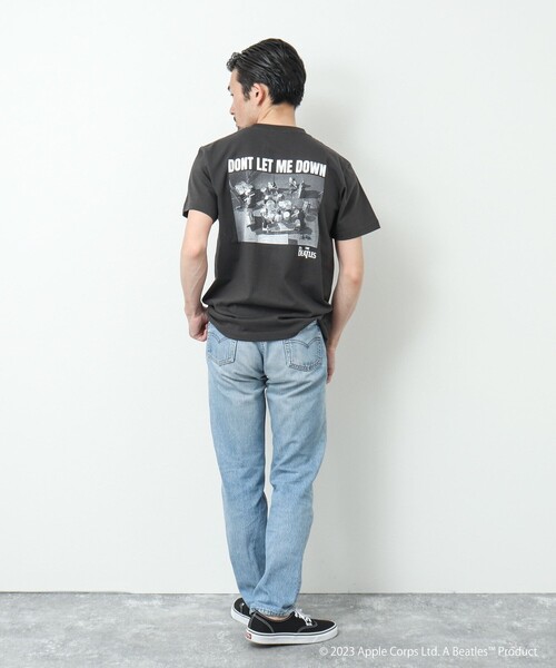 GOOD ROCK SPEED（グッドロックスピード）の「【Good Rock Speed/グッドロックスピード】THE BEATLES 別注バンドTシャツ（Tシャツ/カットソー・メンズ・ホワイト/ブラック・S/M/L）」の4枚目の写真
