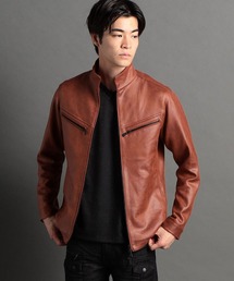 HIDEAWAYS NICOLE | ポンチスウェードジップアップブルゾン(ブルゾン)