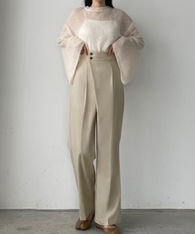 Louere | ダブルボタンラップパンツ(その他パンツ)