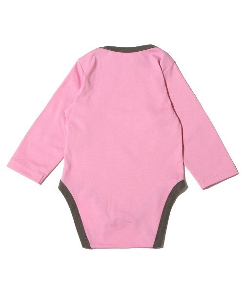 THE NORTH FACE（ザノースフェイス）の「THE NORTH FACE BABY L/S COTTON ROMPERS / ザ・ノース・フェイス ベビー ロングスリーブ コットン ロンパース（ロンパース・キッズ・ピンク/グレー/オリーブ・80/70）」の15枚目の写真