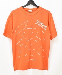 【ヴィンテージ古着】80~90's TENNESSEE The Volunteer State プリント Tシャツ USA製