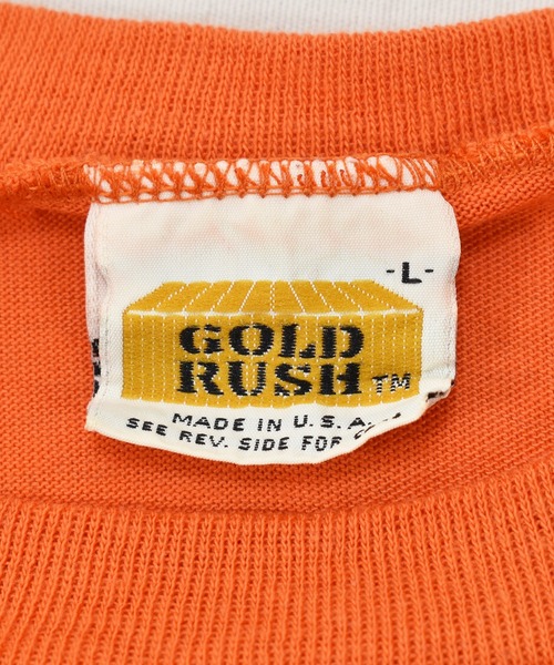 VINTAGE（ヴィンテージ）の「【ヴィンテージ古着】80~90's TENNESSEE The Volunteer State プリント Tシャツ USA製（Tシャツ/カットソー・メンズ・オレンジ・LARGE）」の6枚目の写真