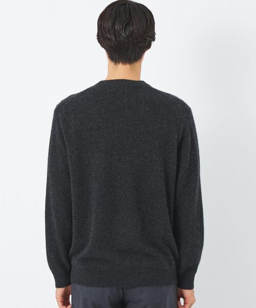 green label relaxing（グリーンレーベルリラクシング）の「カシミヤシルク テンジク クルーネック ニット（ニット/セーター・メンズ・ライトグレー/コバルトブルー/ダークグレー・M/S/XL/L）」の7枚目の写真